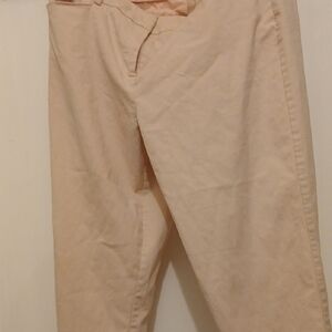 Womens light pink capris